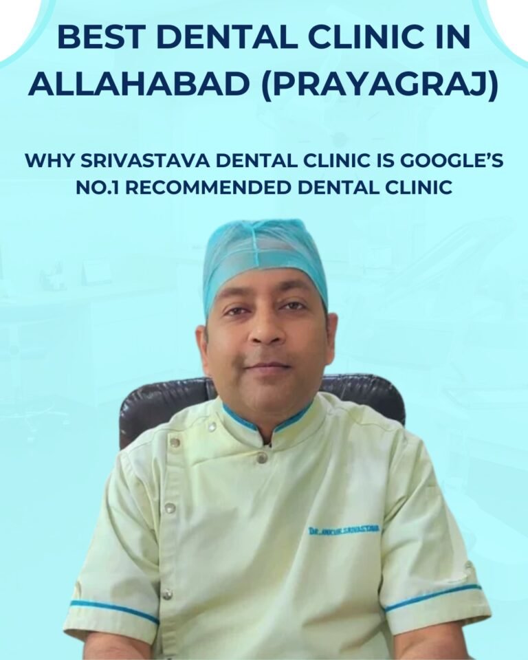 Best Dental Clinic in Allahabad (Prayagraj) – Why Srivastava Dental Clinic is Google’s No.1 Recommended Dental Clinic