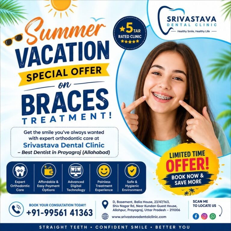 Home 54 Summer Vacation Special Offer on Braces Treatment in Prayagraj (Allahabad)