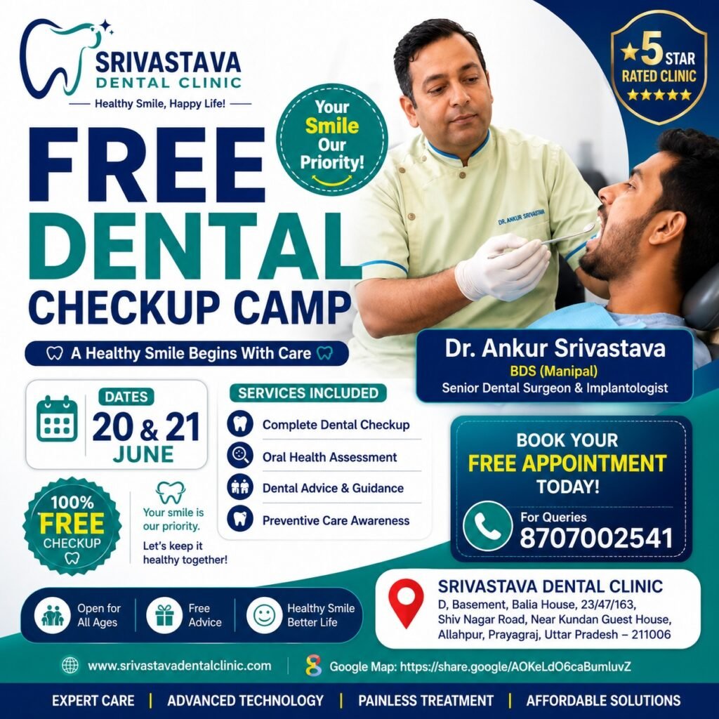 Free Dental Checkup Camp – A Step Towards Better Oral Health